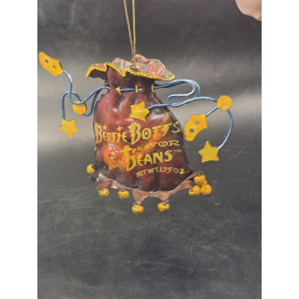 BERTIE BOTTS BEANS Christmas ORNAMENT HARRY POTTER  Warner Bros. 2000